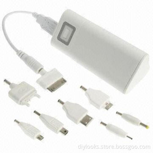 8,400mAh High-capacity MiMi Power Bank with 5.0V DC, 1,000mA Input